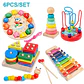 Montessori Baby Toys Kids 3D Wooden Puzzles Early Learning Baby Games Toys Educational Wooden Toys For Children Birthday Gifts - Thumbnail 7