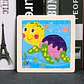 11x11cm Baby Montessori Toys Wooden Puzzle Cartoon Animal Fruit Vehicle 3d Puzzle Game Educational Jigsaw Toys For Children - Thumbnail 9