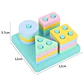 Montessori Baby Toys Kids 3D Wooden Puzzles Early Learning Baby Games Toys Educational Wooden Toys For Children Birthday Gifts - Thumbnail 17