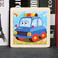 11x11cm Baby Montessori Toys Wooden Puzzle Cartoon Animal Fruit Vehicle 3d Puzzle Game Educational Jigsaw Toys For Children - Thumbnail 24