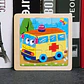 11x11cm Baby Montessori Toys Wooden Puzzle Cartoon Animal Fruit Vehicle 3d Puzzle Game Educational Jigsaw Toys For Children - Thumbnail 25