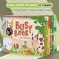 New Montessori Scene Stickers for Children DIY Hand-on Puzzle Reusable Books Cartoon Learning Cognition Toys for Kids Gift - Thumbnail 4