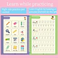 Montessori Writing Practice Book for Kids Learn Letters Numbers Calligraphy with Groove Magic Exercises Ideal Handwriting Skills - Thumbnail 3