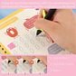 Montessori Writing Practice Book for Kids Learn Letters Numbers Calligraphy with Groove Magic Exercises Ideal Handwriting Skills - Thumbnail 5