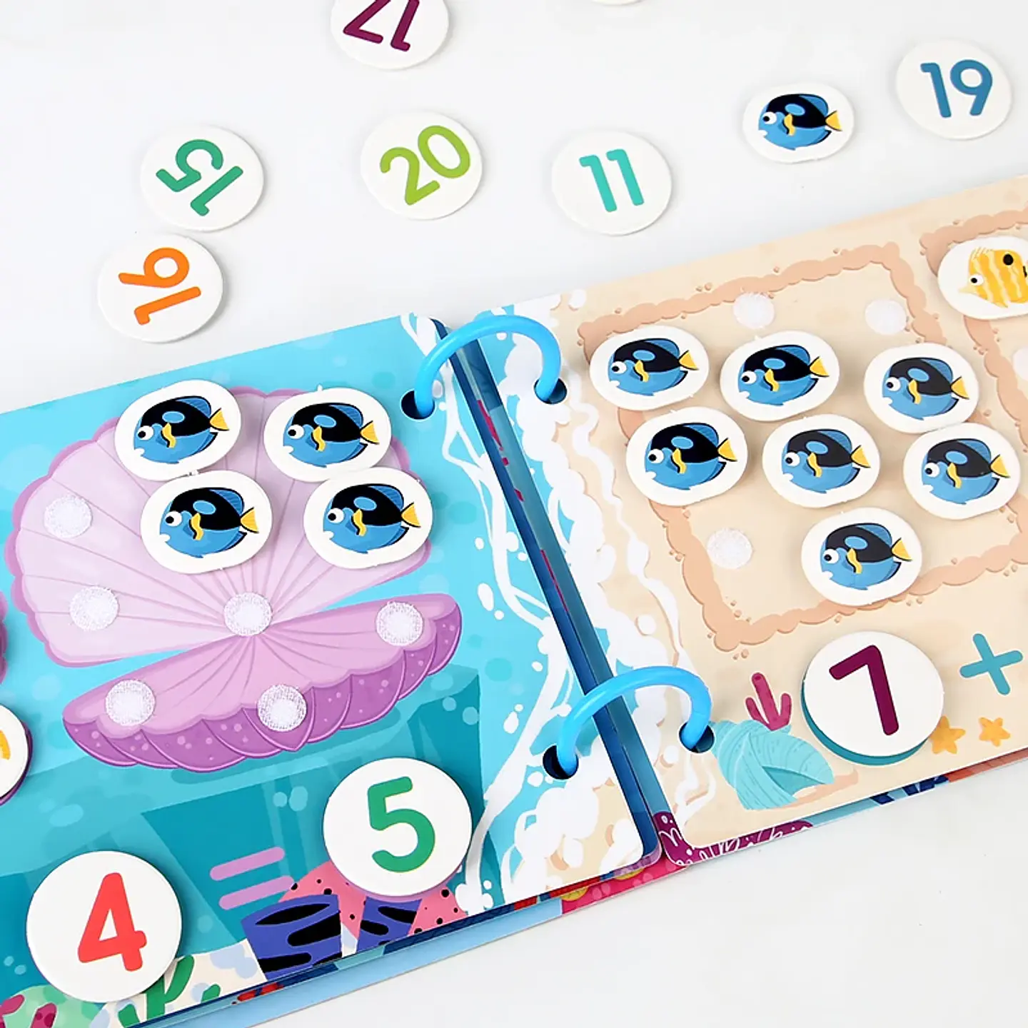 New Montessori Scene Stickers for Children DIY Hand-on Puzzle Reusable Books Cartoon Learning Cognition Toys for Kids Gift 5