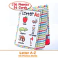 Montessori A - Z English Alphabet Cards with Phonics Words, Ideal for Early Development Educational Toys for Kids Teaching Aids - Thumbnail 1