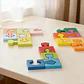 Montessori Geometric Matching Building Blocks Hand-eye Coordination Logical Thinking Training Toy Early Learning Wooden Puzzle - Thumbnail 6