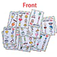 Montessori A - Z English Alphabet Cards with Phonics Words, Ideal for Early Development Educational Toys for Kids Teaching Aids - Thumbnail 5