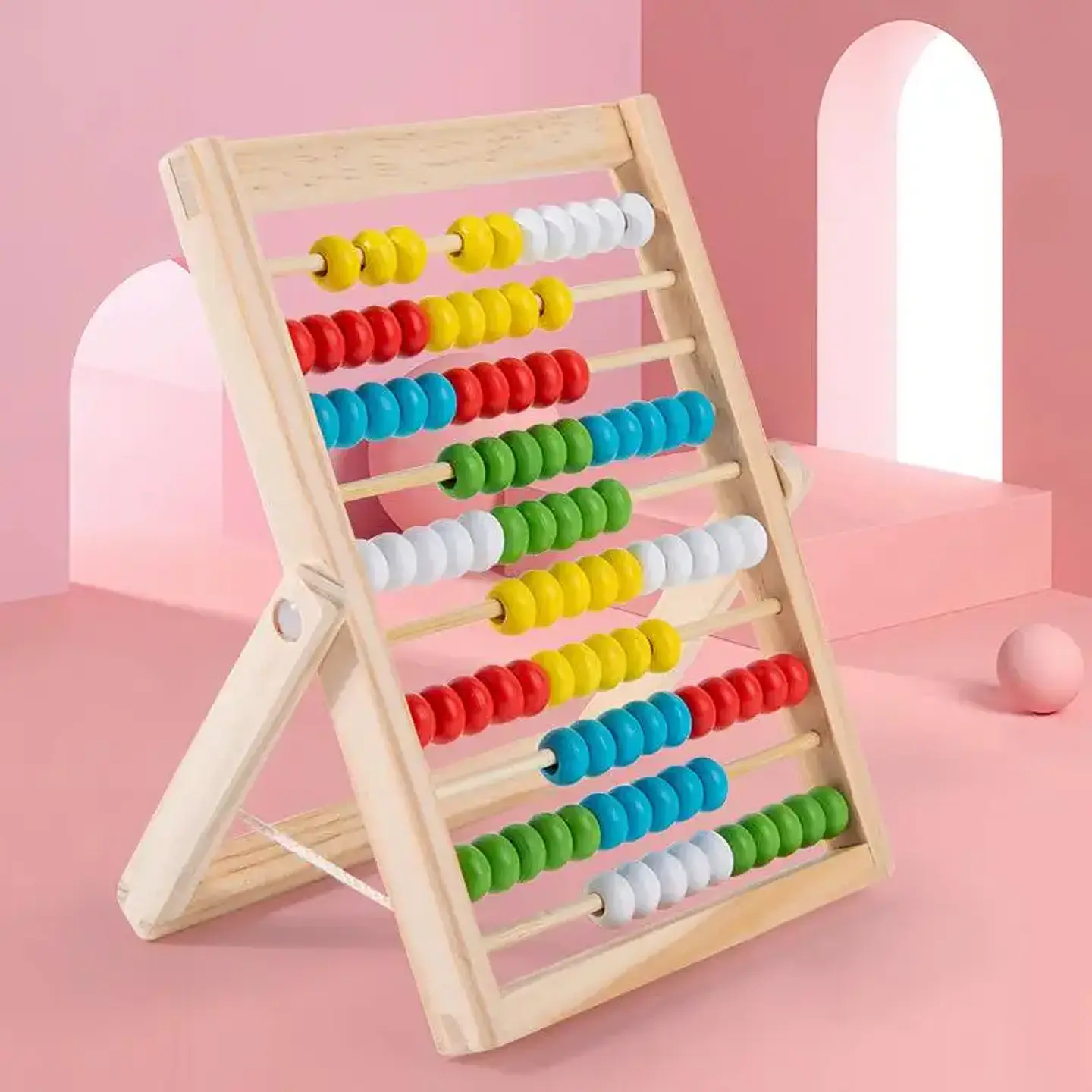 Montessori Classic Educational Toy; Enhances Number Arithmetic and Counting Skills; Perfect Gift for Toddlers 1