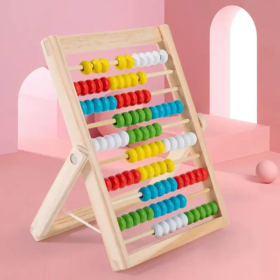 Montessori Classic Educational Toy; Enhances Number Arithmetic and Counting Skills; Perfect Gift for Toddlers 1