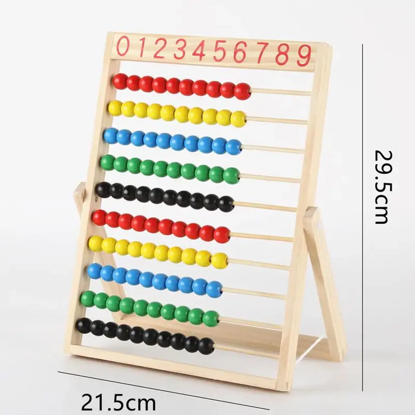 Montessori Classic Educational Toy; Enhances Number Arithmetic and Counting Skills; Perfect Gift for Toddlers 2