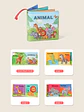Montessori Preschool Cloth Book - Early Education Interactive Learning Toy - Anti-tear Washable - Perfect Gift for 0-3-year-old - Thumbnail 7