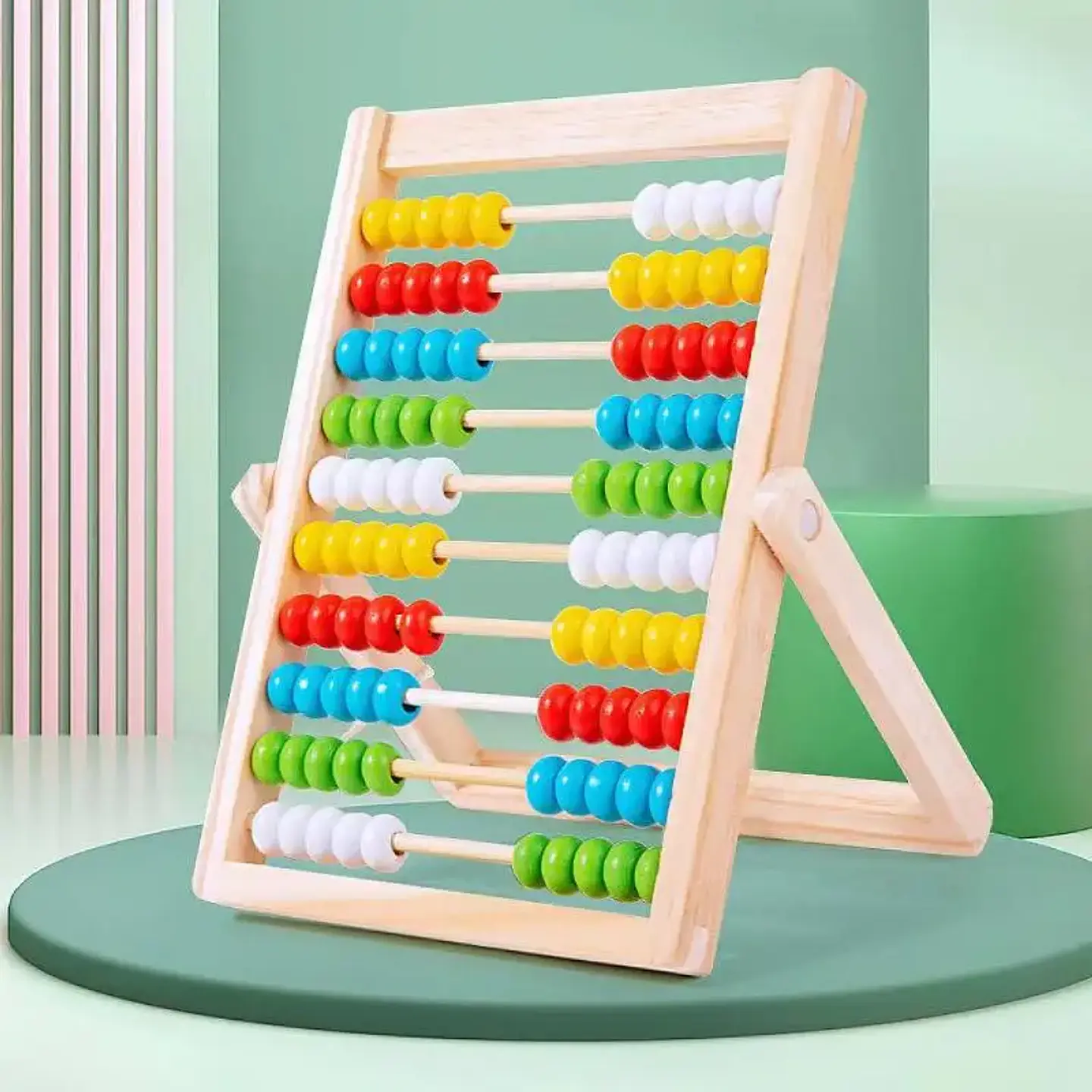 Montessori Classic Educational Toy; Enhances Number Arithmetic and Counting Skills; Perfect Gift for Toddlers 4