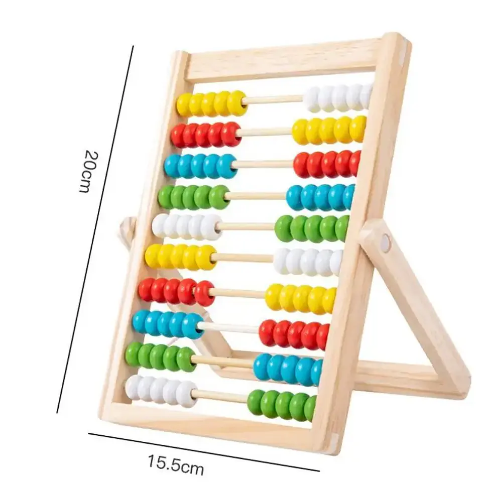 Montessori Classic Educational Toy; Enhances Number Arithmetic and Counting Skills; Perfect Gift for Toddlers 6