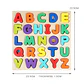 Montessori Wooden Puzzle for Children - Alphabetic Arithmetic Number Geometric Shapes Educational Game Toy for Preschool Learnin - Thumbnail 4