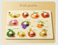 Montessori early education geometry beginner puzzle board, hand-held fixed board puzzle development, puzzle block shape matching - Thumbnail 12