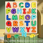Montessori Wooden Puzzle for Children - Alphabetic Arithmetic Number Geometric Shapes Educational Game Toy for Preschool Learnin - Thumbnail 8