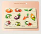 Montessori early education geometry beginner puzzle board, hand-held fixed board puzzle development, puzzle block shape matching - Thumbnail 13