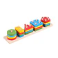 Montessori Toy Wooden Building Blocks Early Learning Educational Toys Color Shape Match Kids Puzzle Toys For Children Boys Girls - Thumbnail 24