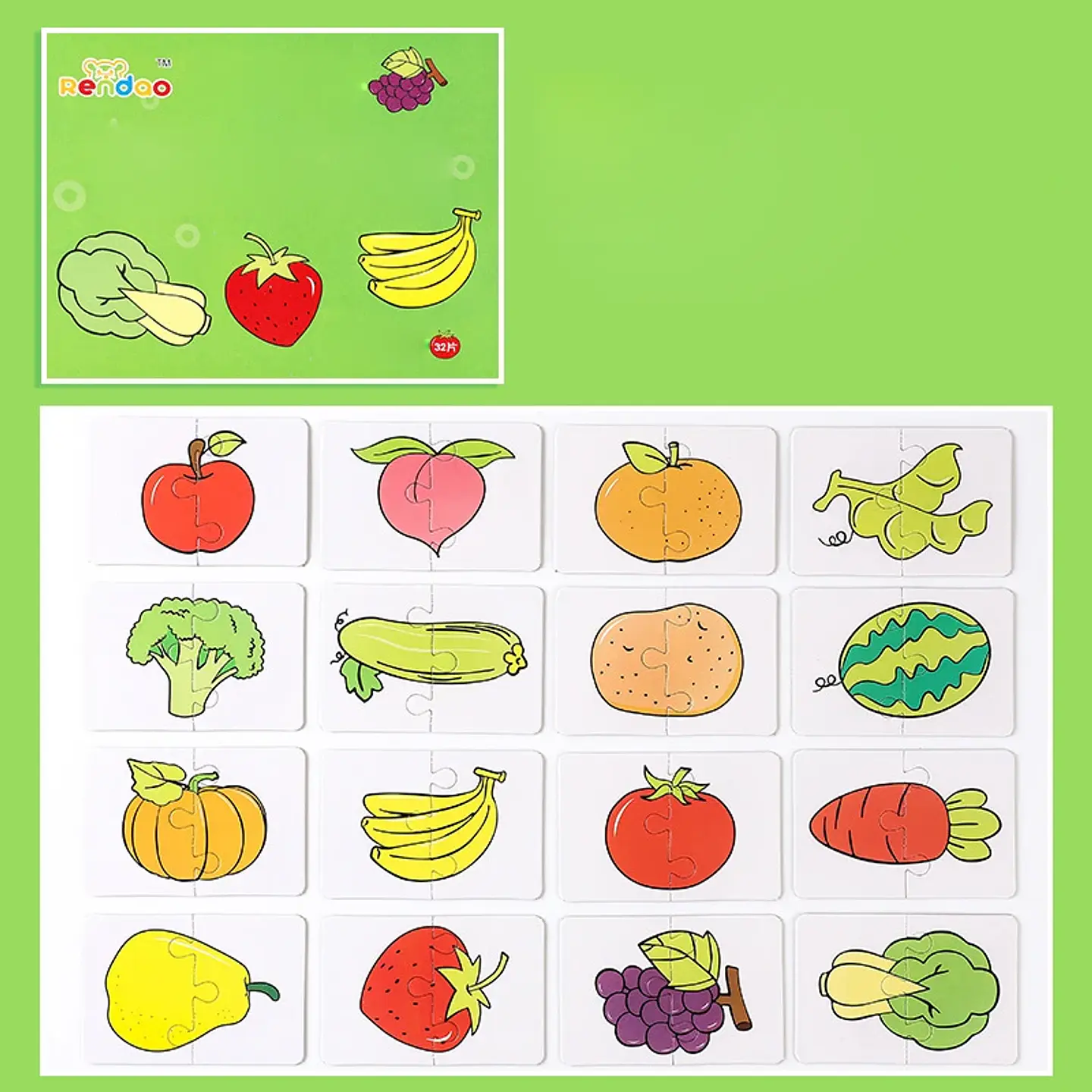 Montessori Toy Wooden Building Blocks Early Learning Educational Toys Color Shape Match Kids Puzzle Toys For Children Boys Girls 31