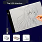 Led Drawing Copy Pad 3 Level Dimmable Board Table Animation Painting Educational Toys Gift Adjustable Light Notepad For Children - Thumbnail 2