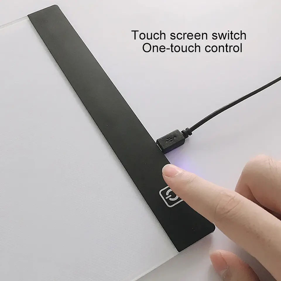 Led Drawing Copy Pad 3 Level Dimmable Board Table Animation Painting Educational Toys Gift Adjustable Light Notepad For Children 3