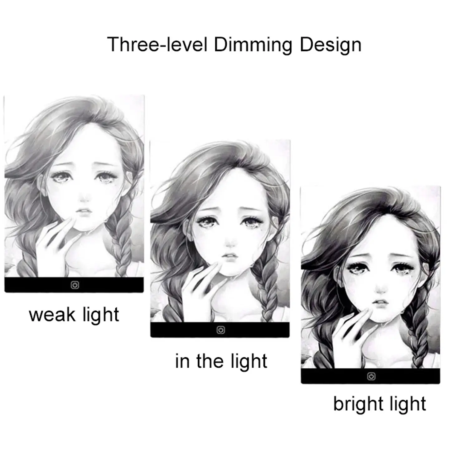 Led Drawing Copy Pad 3 Level Dimmable Board Table Animation Painting Educational Toys Gift Adjustable Light Notepad For Children 4