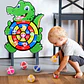 Montessori Sticky Ball Dart Board Game – Educational Throwing Toy for Kids - Thumbnail 1