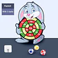 Montessori Sticky Ball Dart Board Game – Educational Throwing Toy for Kids - Thumbnail 2