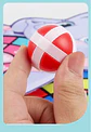 Montessori Sticky Ball Dart Board Game – Educational Throwing Toy for Kids - Thumbnail 10