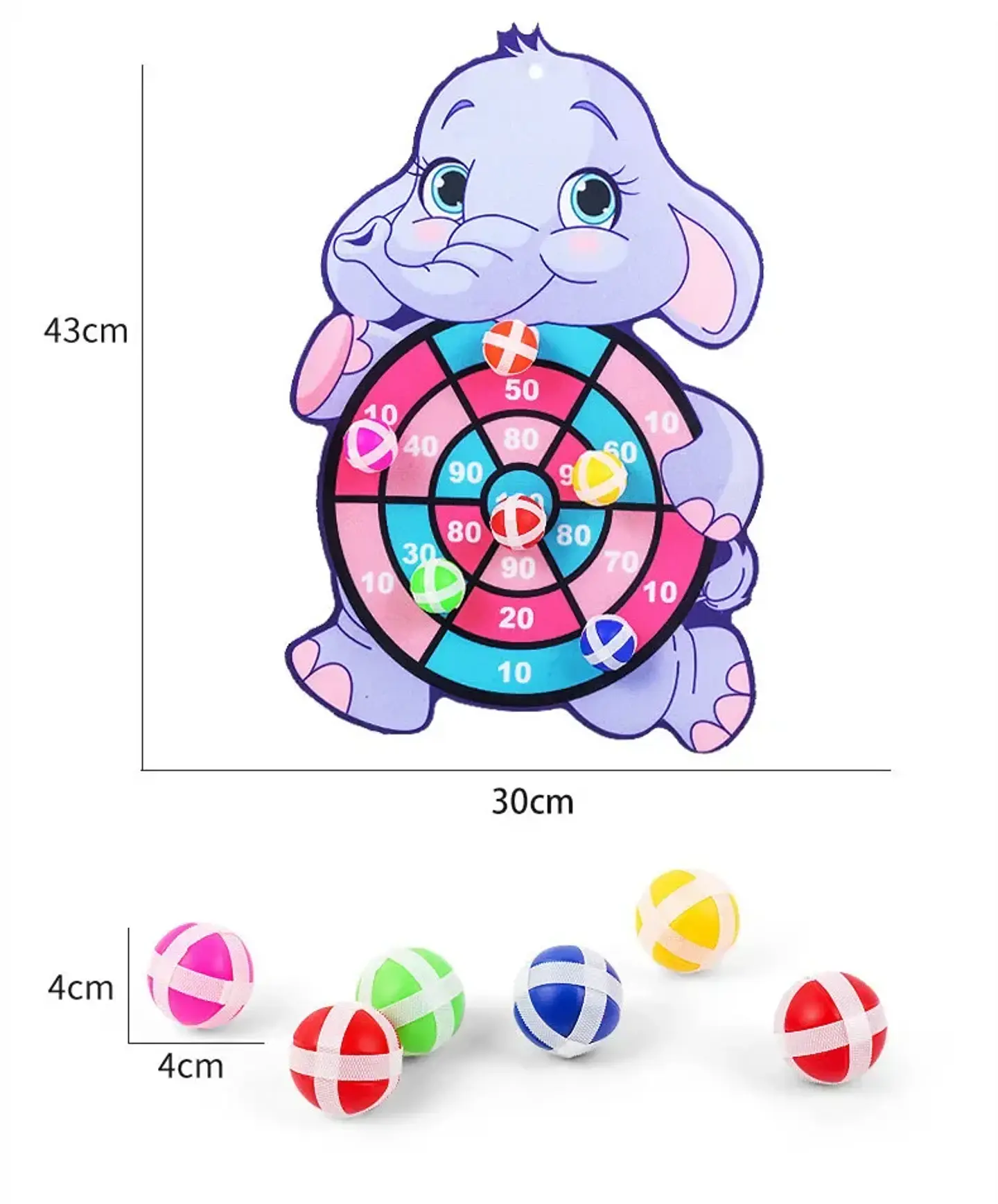 Montessori Sticky Ball Dart Board Game – Educational Throwing Toy for Kids 11