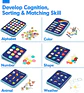 Toddler Busy Board  7 in 1 Preschool Learning Activity Book - Thumbnail 3