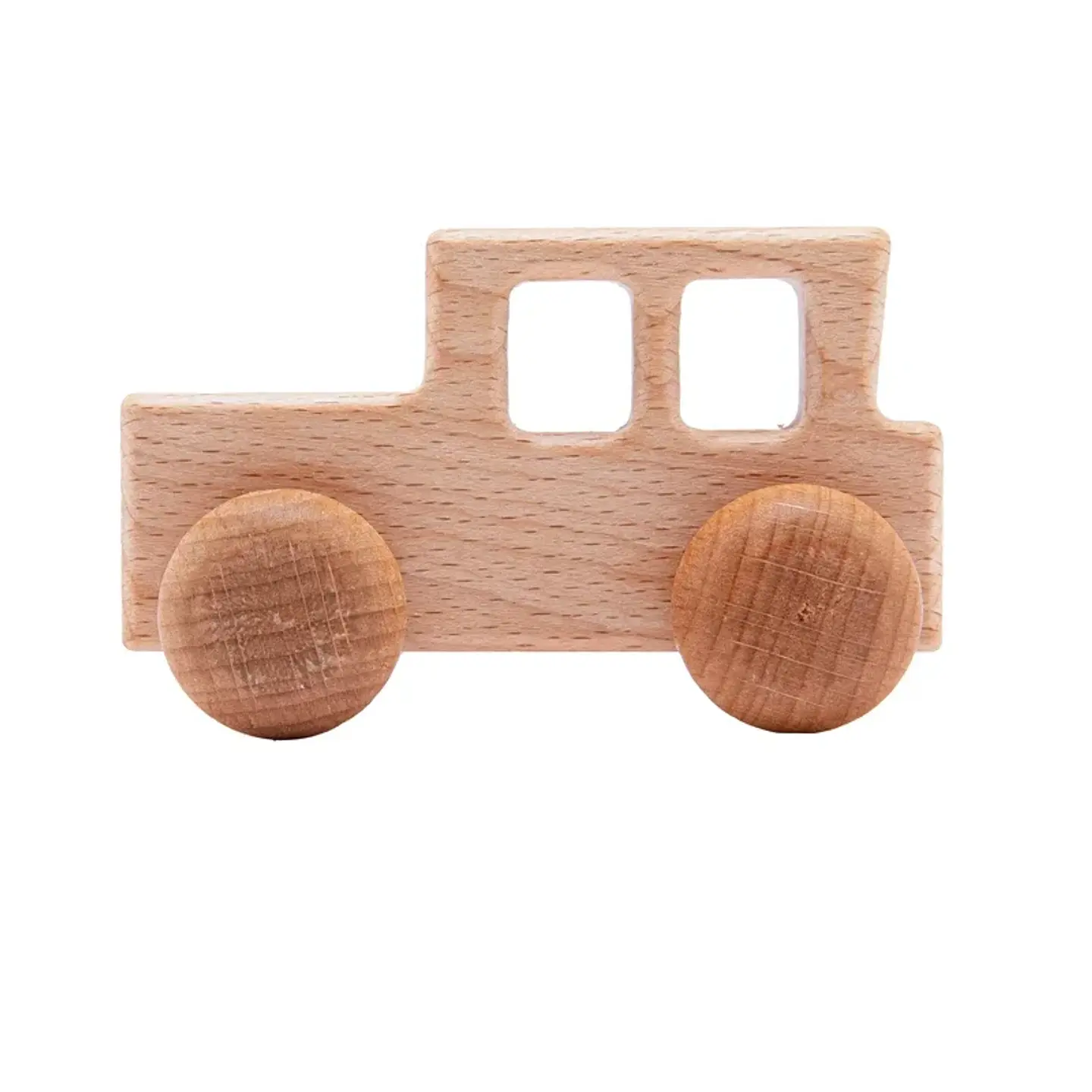 Wooden Dinosaur Teether Car Natural Baby Sensory Toy for Toddlers 14