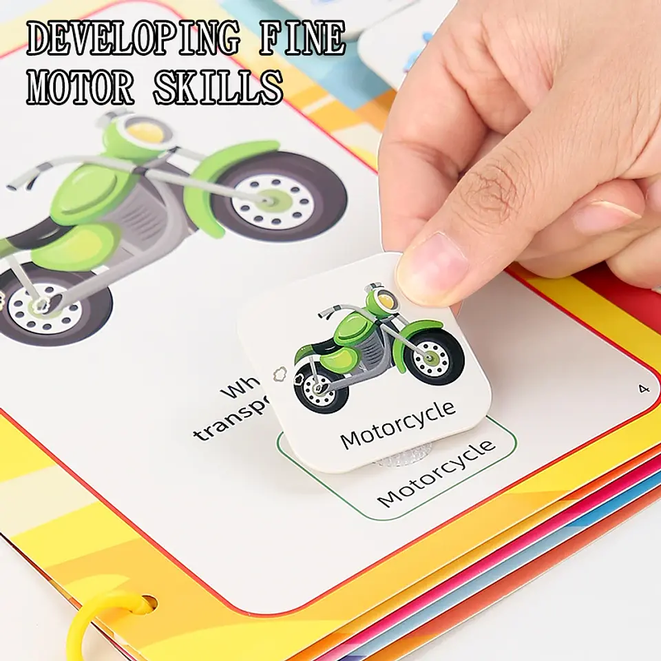 Busy Book for Toddlers My First Learning Activity Book 6