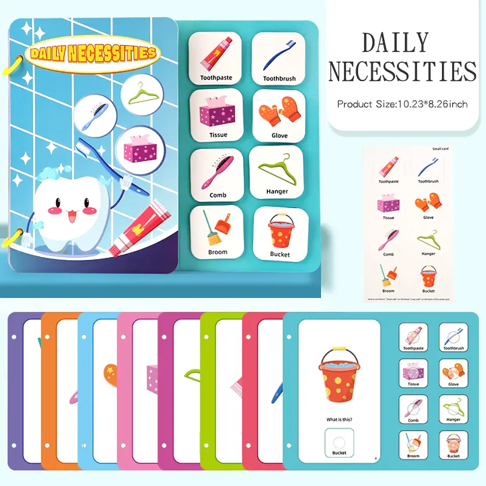 Busy Book for Toddlers My First Learning Activity Book 7