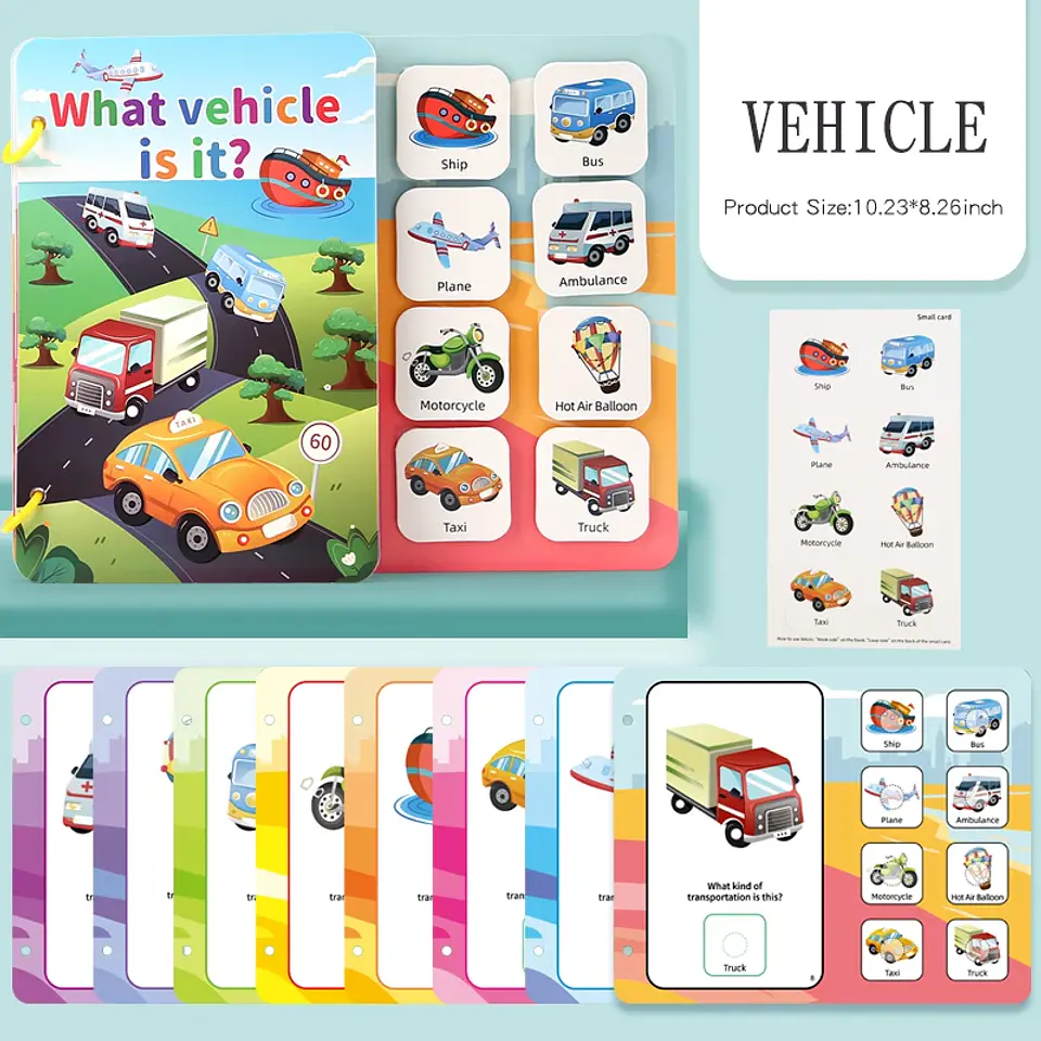 Busy Book for Toddlers My First Learning Activity Book 10