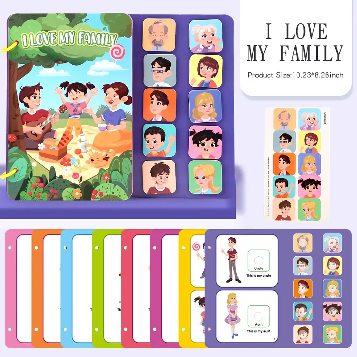Busy Book for Toddlers My First Learning Activity Book 11