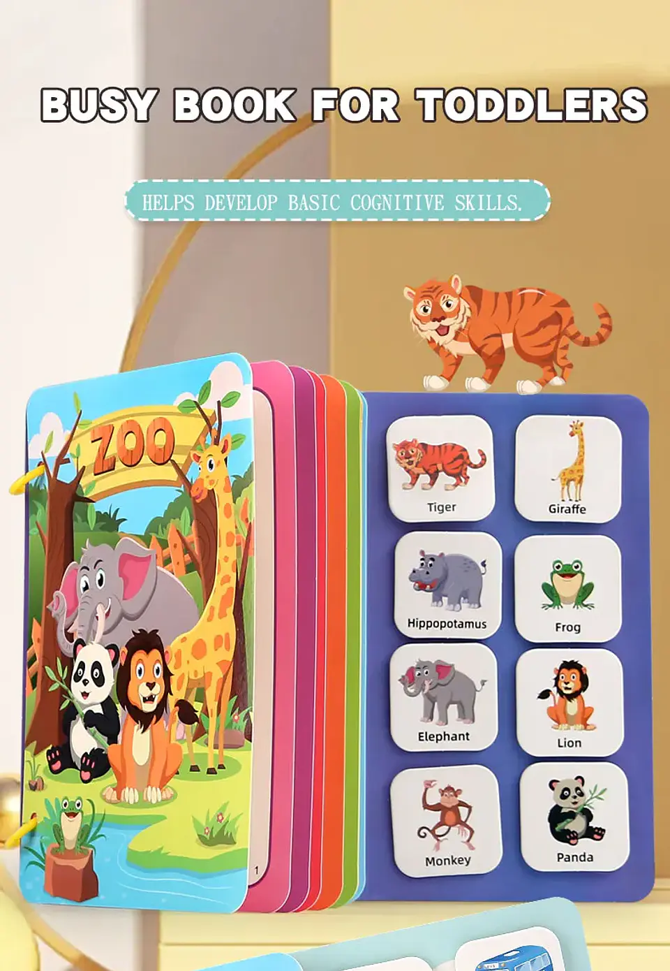 Busy Book for Toddlers My First Learning Activity Book 16