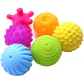 Textured Sensory Balls for Babies 6 Piece Soft Activity Ball Set - Thumbnail 6