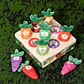 Carrot Harvest Matching Game Soft Sensory Learning Toy for Toddlers - Thumbnail 5