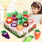 Carrot Harvest Matching Game Soft Sensory Learning Toy for Toddlers - Thumbnail 9
