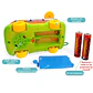Kids Toy Telephone Bus Interactive Learning Phone Car for Toddlers - Thumbnail 5