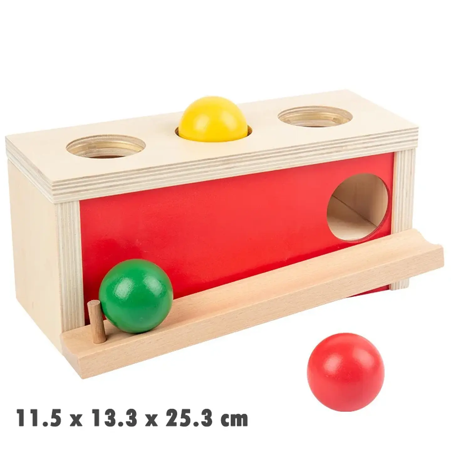 Object Permanence Coin Box Wooden Fine Motor Learning Toy for Toddlers 20