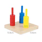 Object Permanence Coin Box Wooden Fine Motor Learning Toy for Toddlers - Thumbnail 25