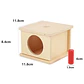 Object Permanence Coin Box Wooden Fine Motor Learning Toy for Toddlers - Thumbnail 26