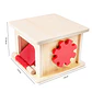 Object Permanence Coin Box Wooden Fine Motor Learning Toy for Toddlers - Thumbnail 32