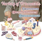 Wooden Birthday Cake Play Set Pretend Kitchen Toy for Kids - Thumbnail 4