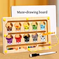 Magnetic Number Maze Board 2 in 1 Color Sorting & Drawing Toy - Thumbnail 2