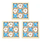 Wooden Tic Tac Toe Game Educational Strategy Board for Kids - Thumbnail 9
