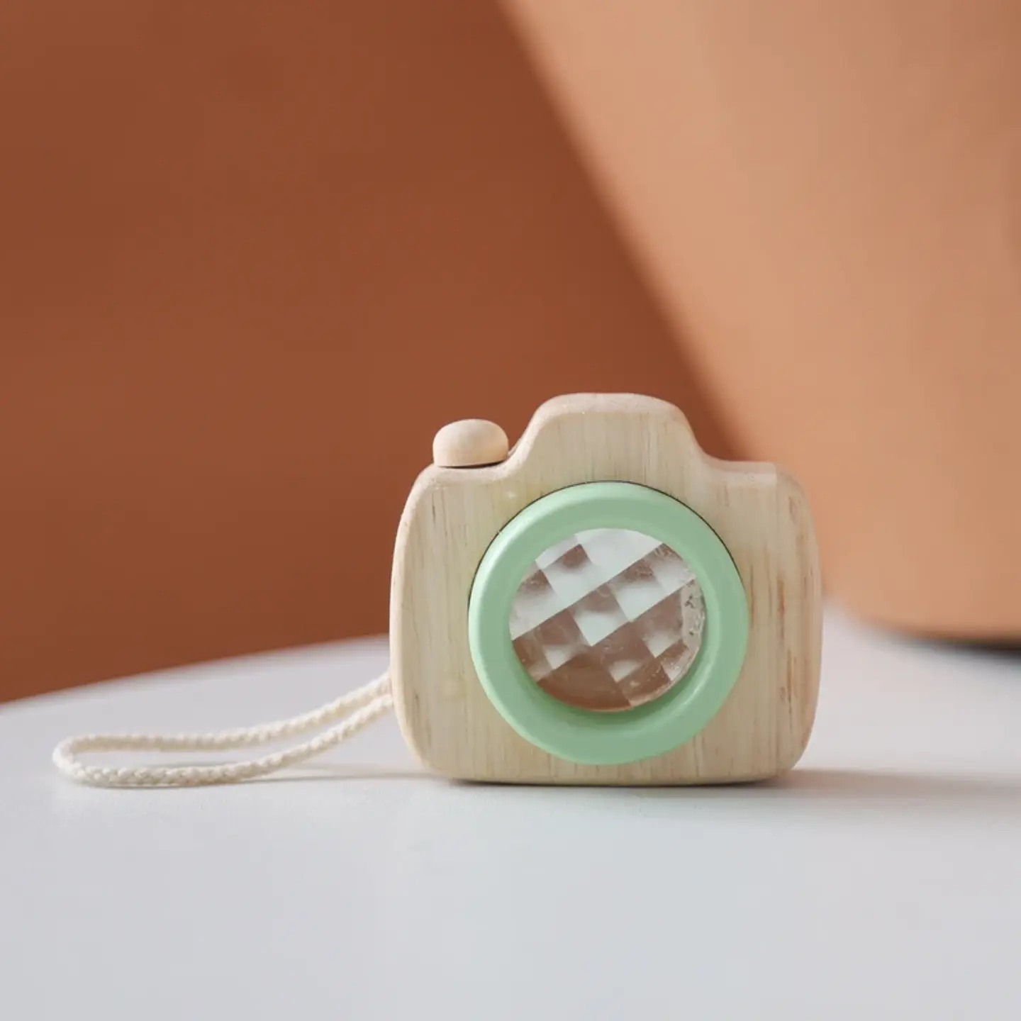 Wooden Toy Camera Montessori Pretend Play Toy for Toddlers 20